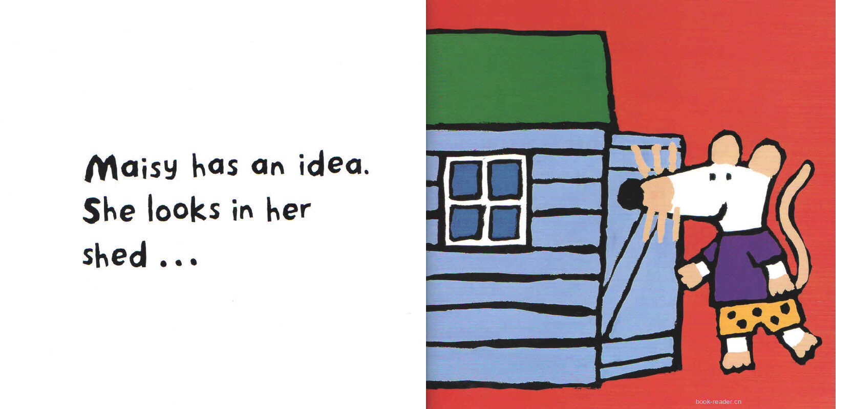 Maisy's Pool绘本故事第4页