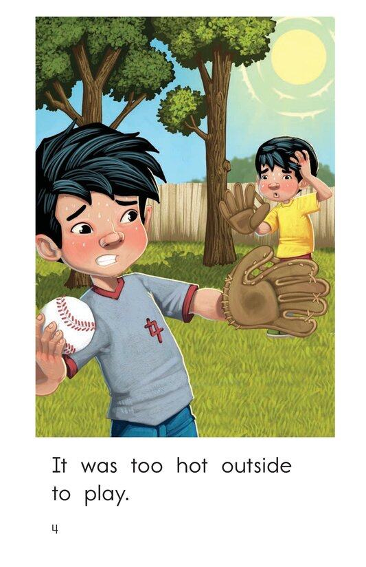 Too Hot!绘本故事第4页