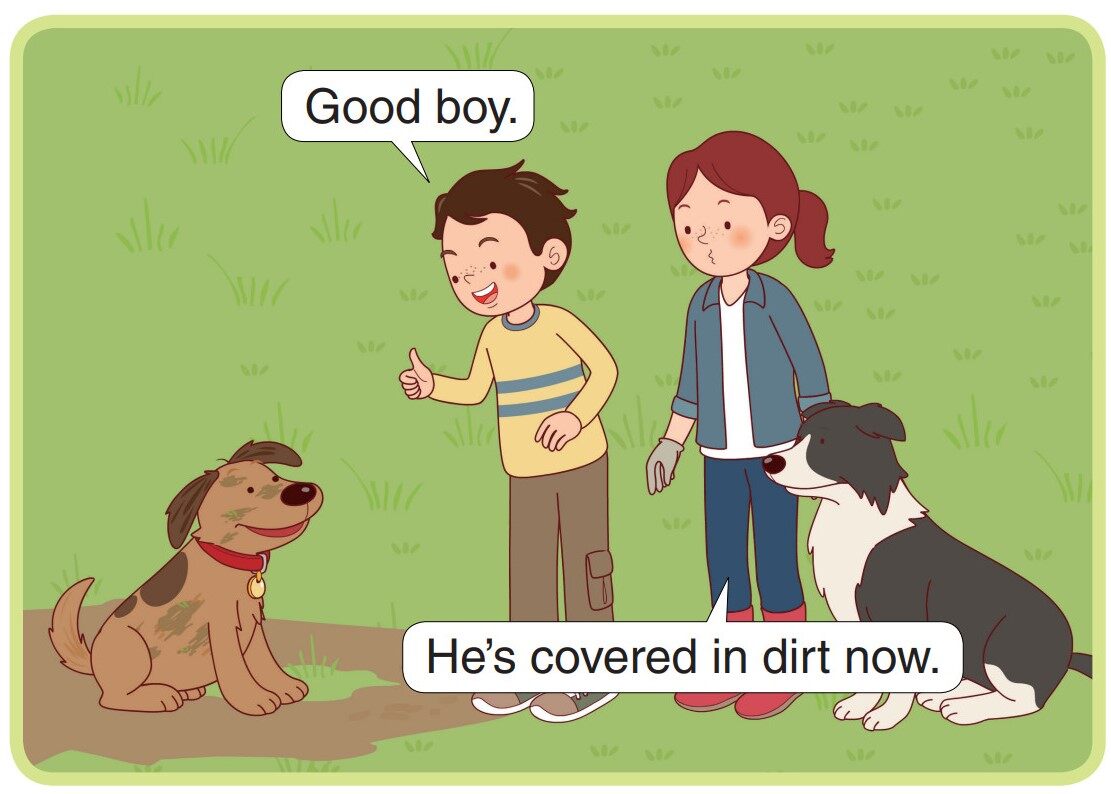 What Does Lucky Do绘本故事第5页