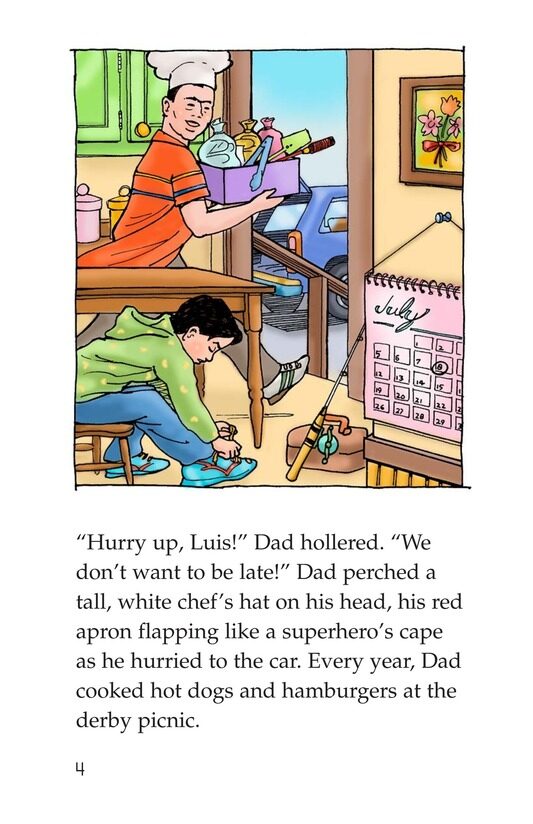 The Fishing Derby绘本故事第4页