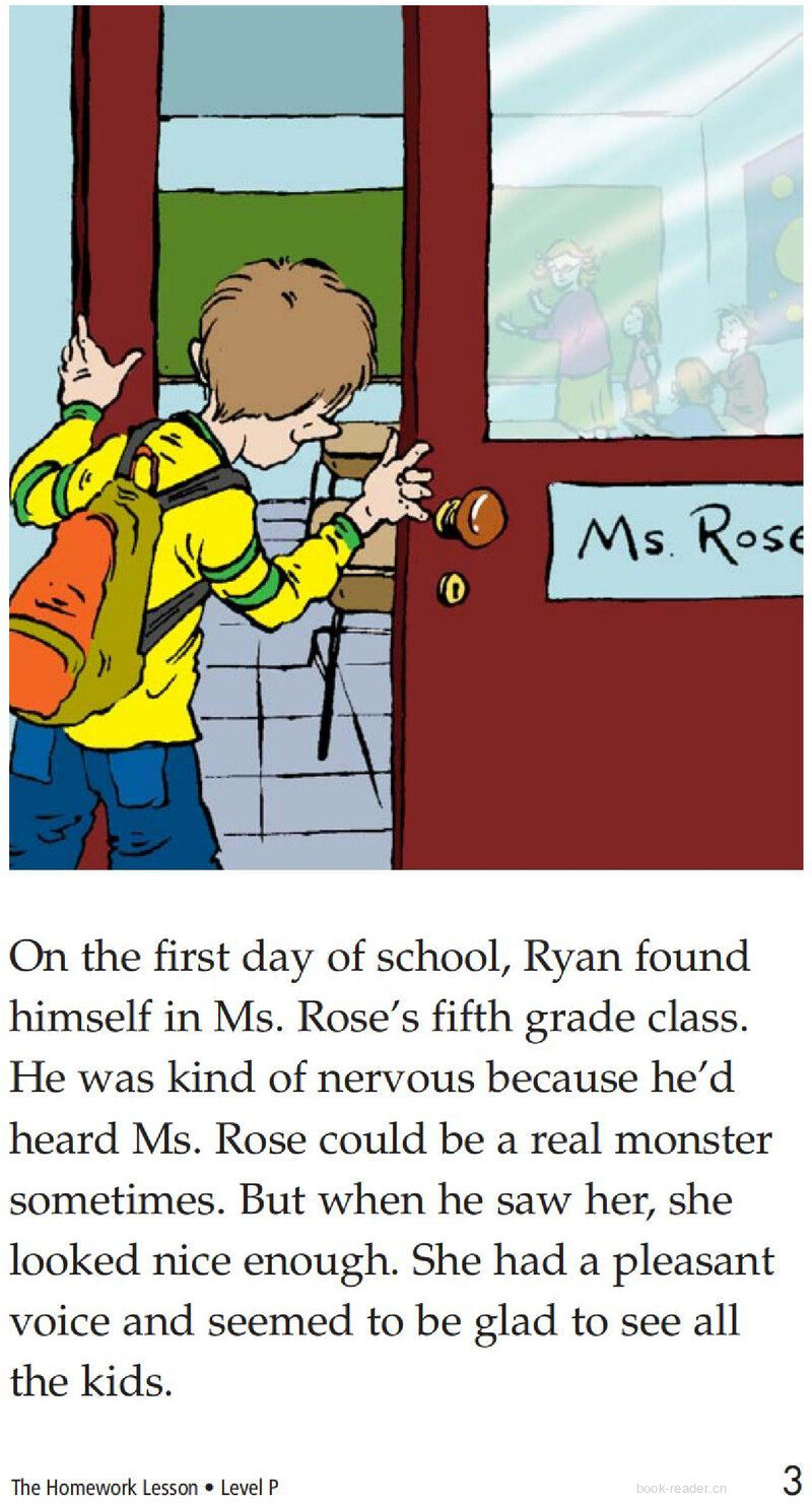 The Homework Lesson绘本故事第3页