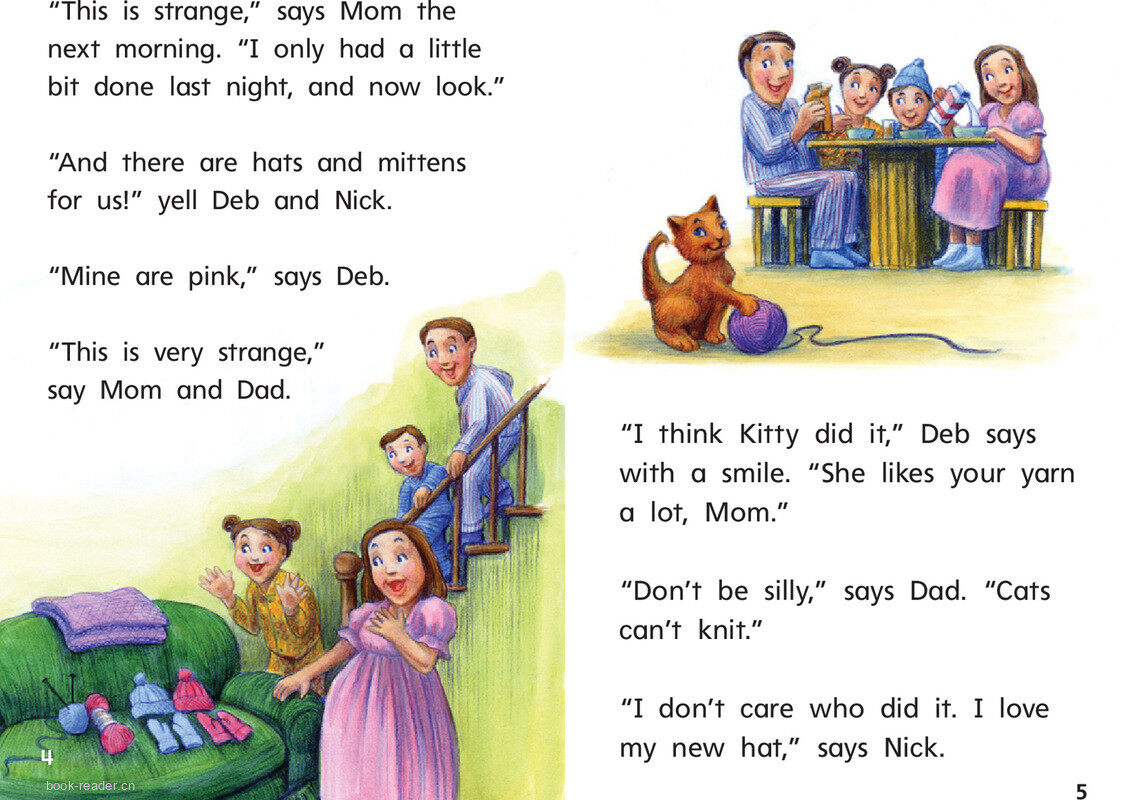 G1 Bey U2W4 WOW! Kitty!绘本故事第5页