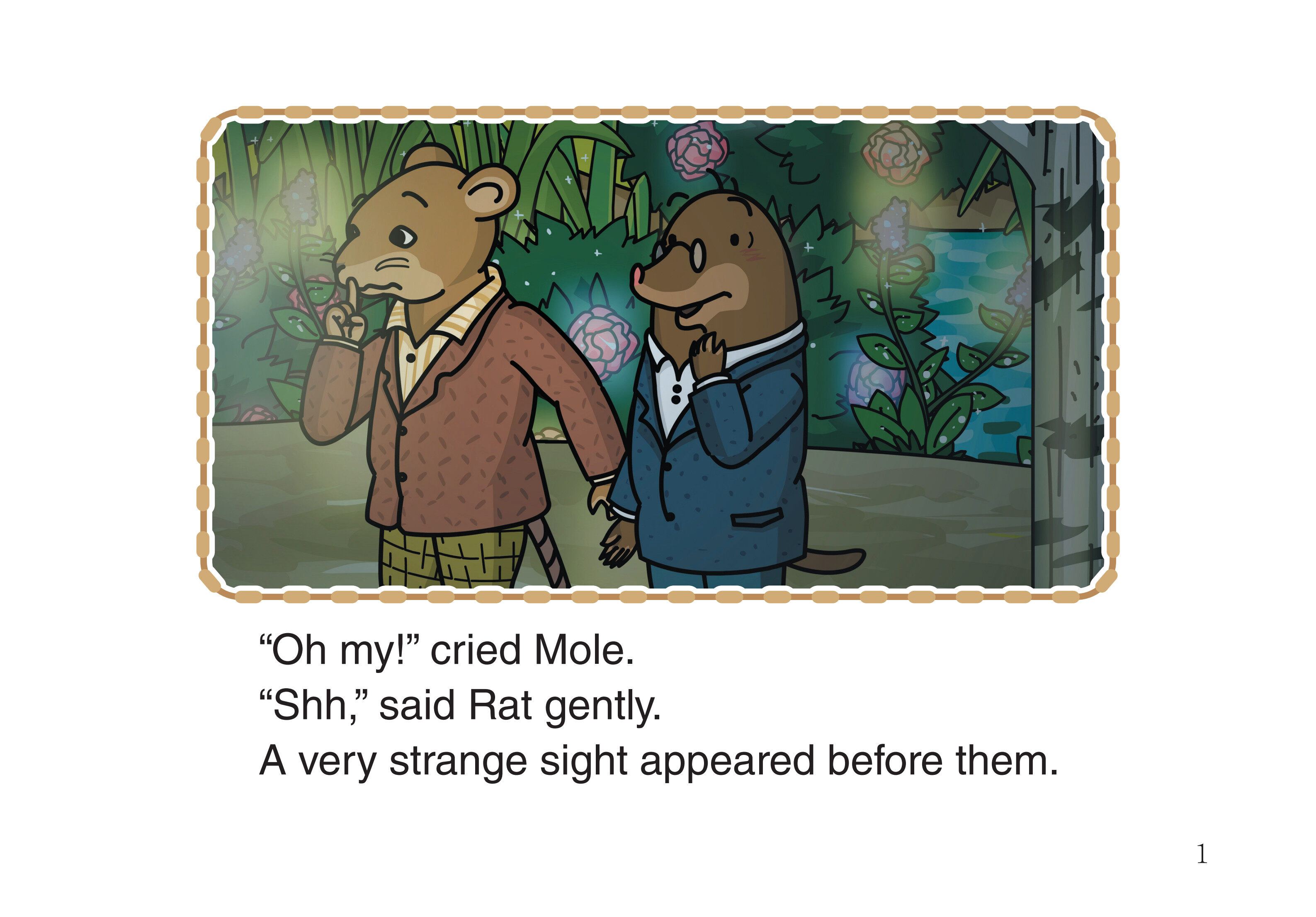 A Mysterious Friend绘本故事第3页