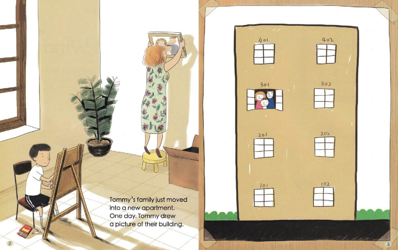 Behind the windows绘本故事第3页