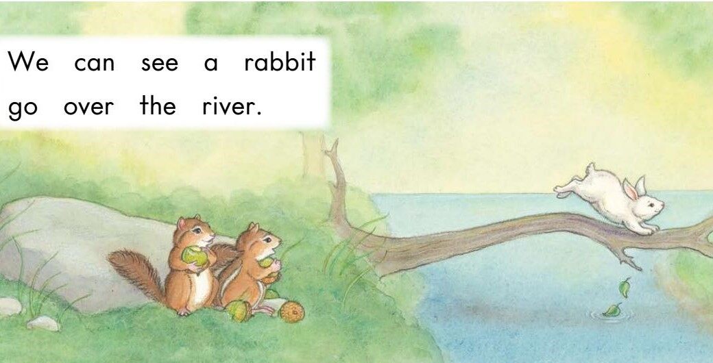 Over the river绘本故事第5页