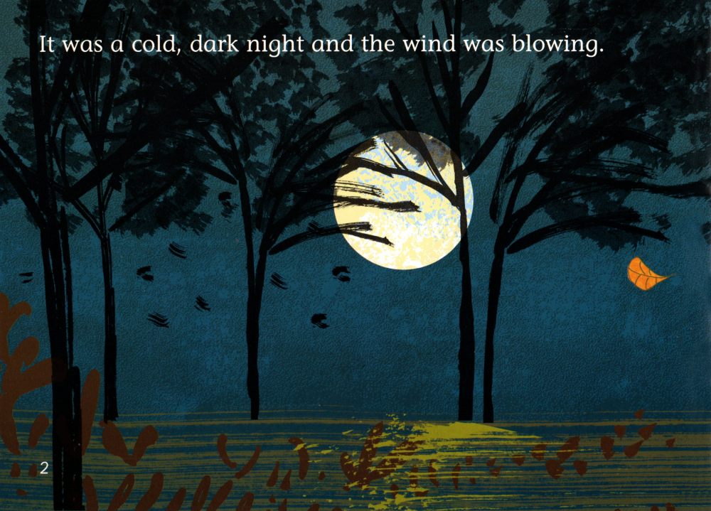 It was a Cold,Dark Night绘本故事第3页