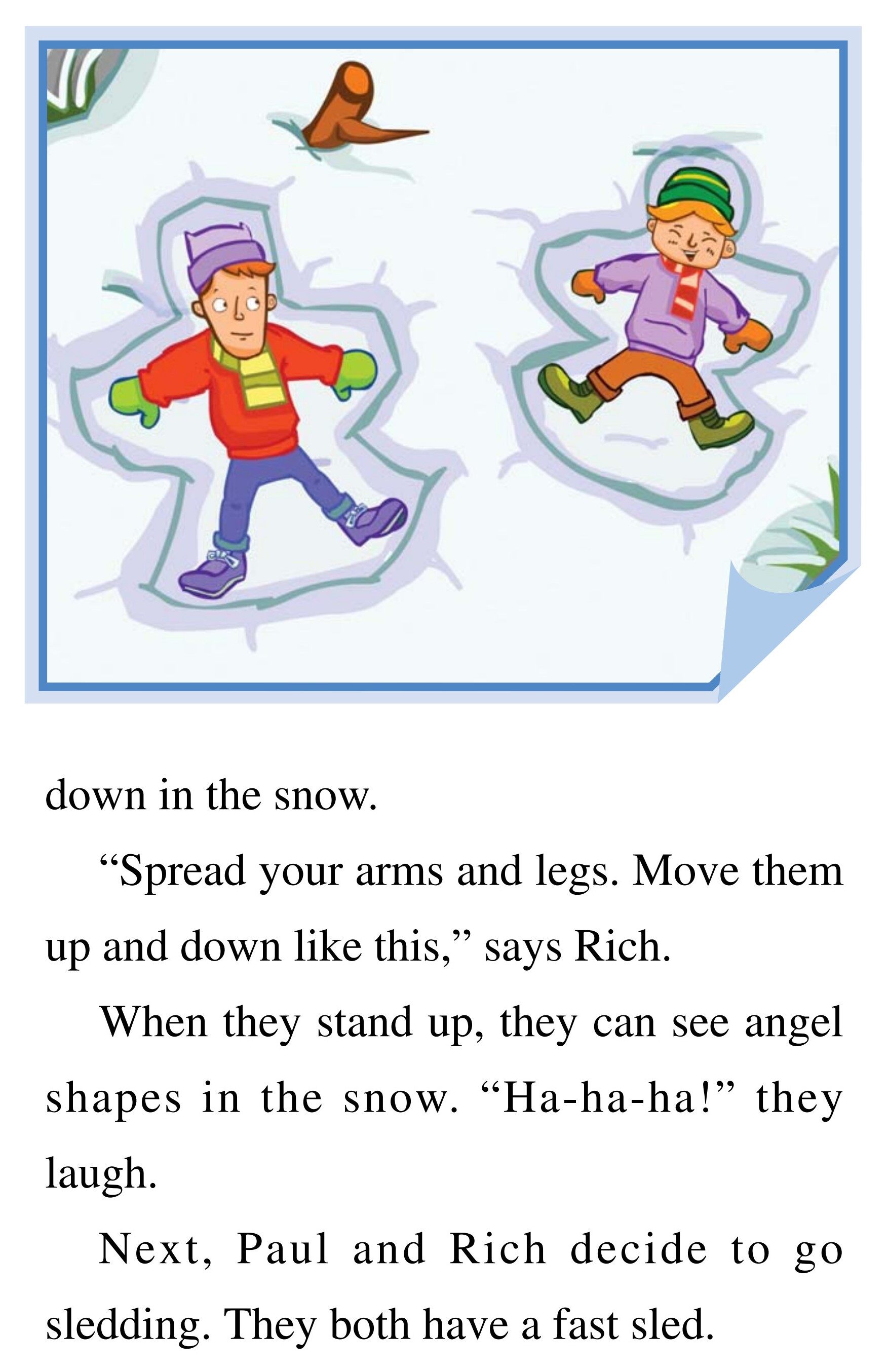 Snow Day绘本故事第5页