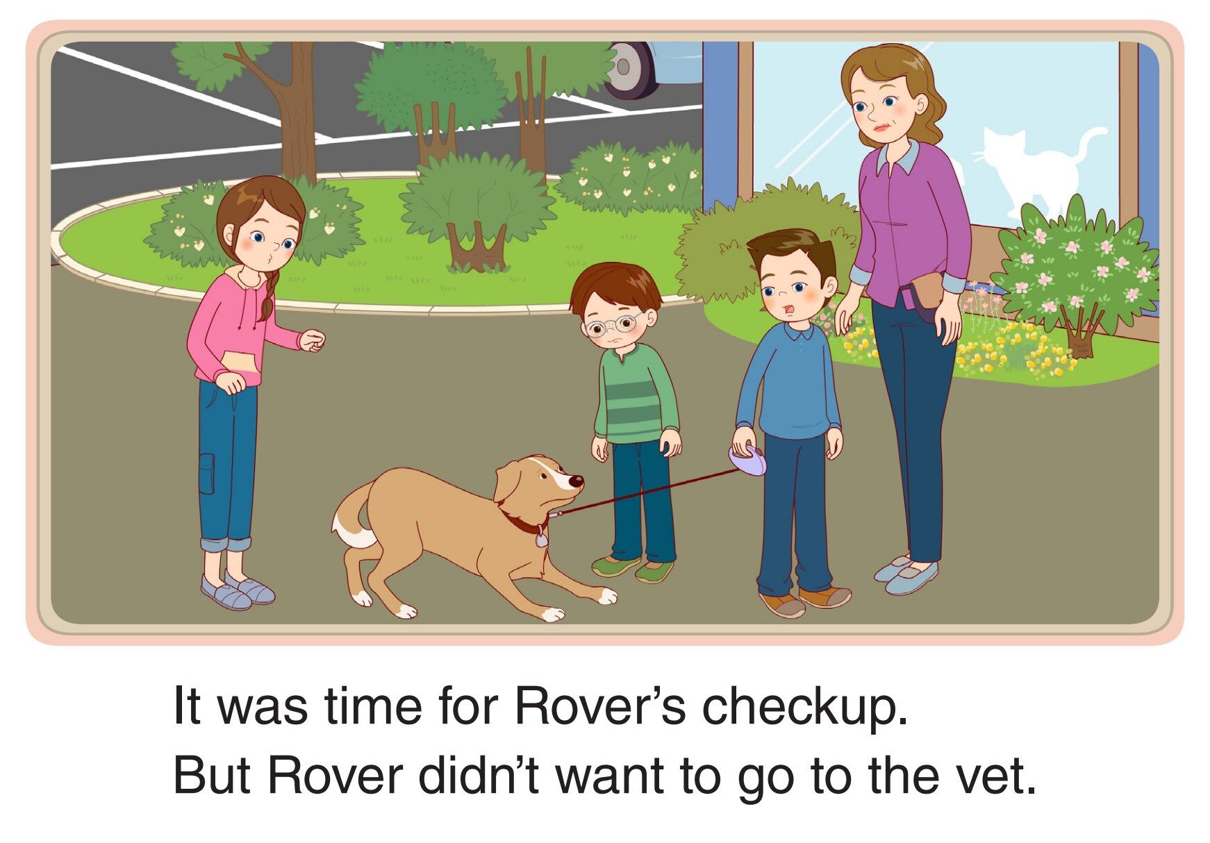 A Visit to the Vet绘本故事第2页