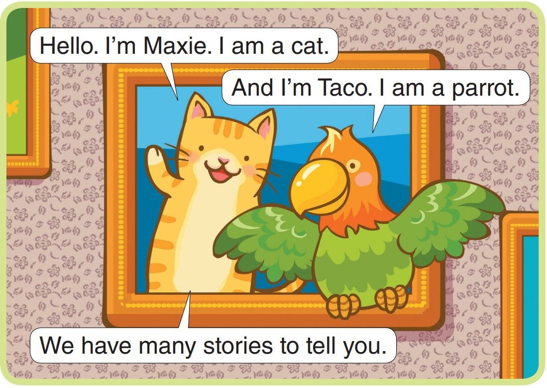 Meet the characters绘本故事第2页