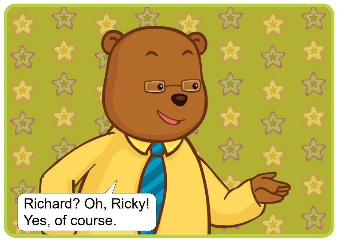 A School Project绘本故事第5页