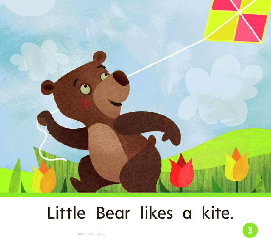 GK On U06W1 Little Bear绘本故事第4页