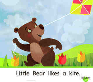 GK On U06W1 Little Bear绘本故事第4页