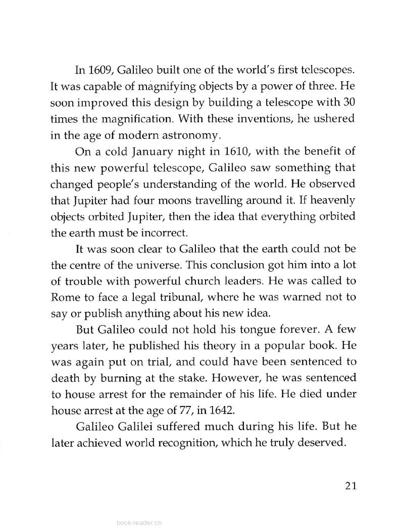 Galileo: Father of Modern Science绘本故事第3页
