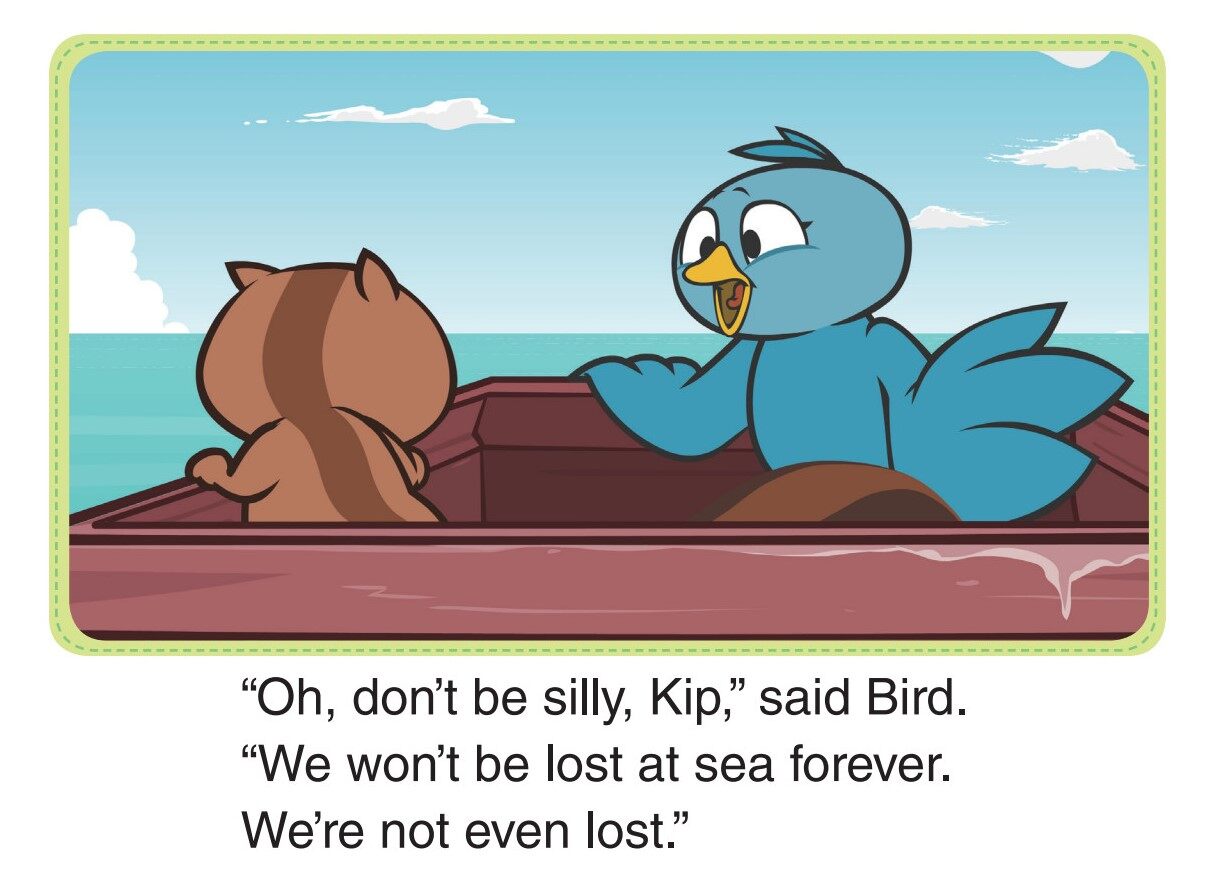 Lost at Sea!绘本故事第5页