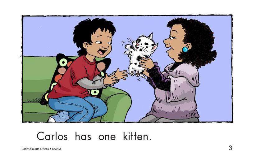 Carlos Counts Kittens绘本故事第3页