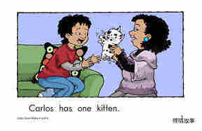 Carlos Counts Kittens绘本故事第3页