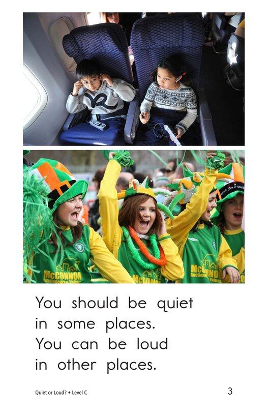 Quiet or Loud绘本故事第3页