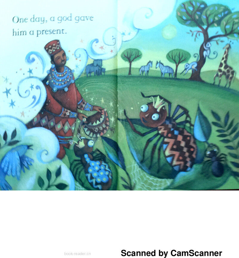 Anansi and the Bag of Wisdom绘本故事第4页