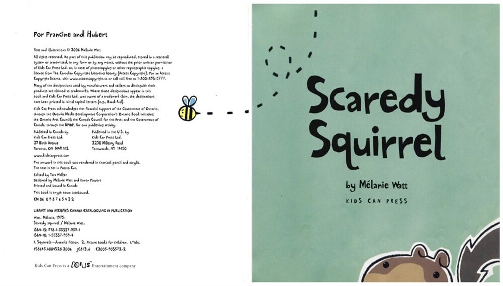 Scaredy Squirre绘本故事第3页