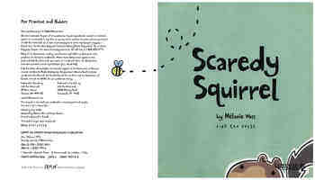 Scaredy Squirre绘本故事第3页