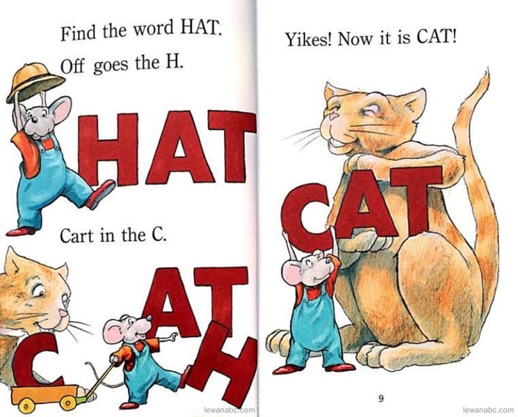 Mouse Makes Words绘本故事第5页