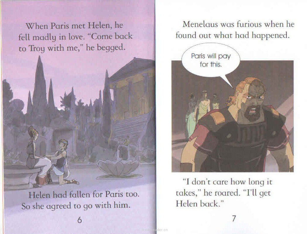 The Wooden Horse绘本故事第5页