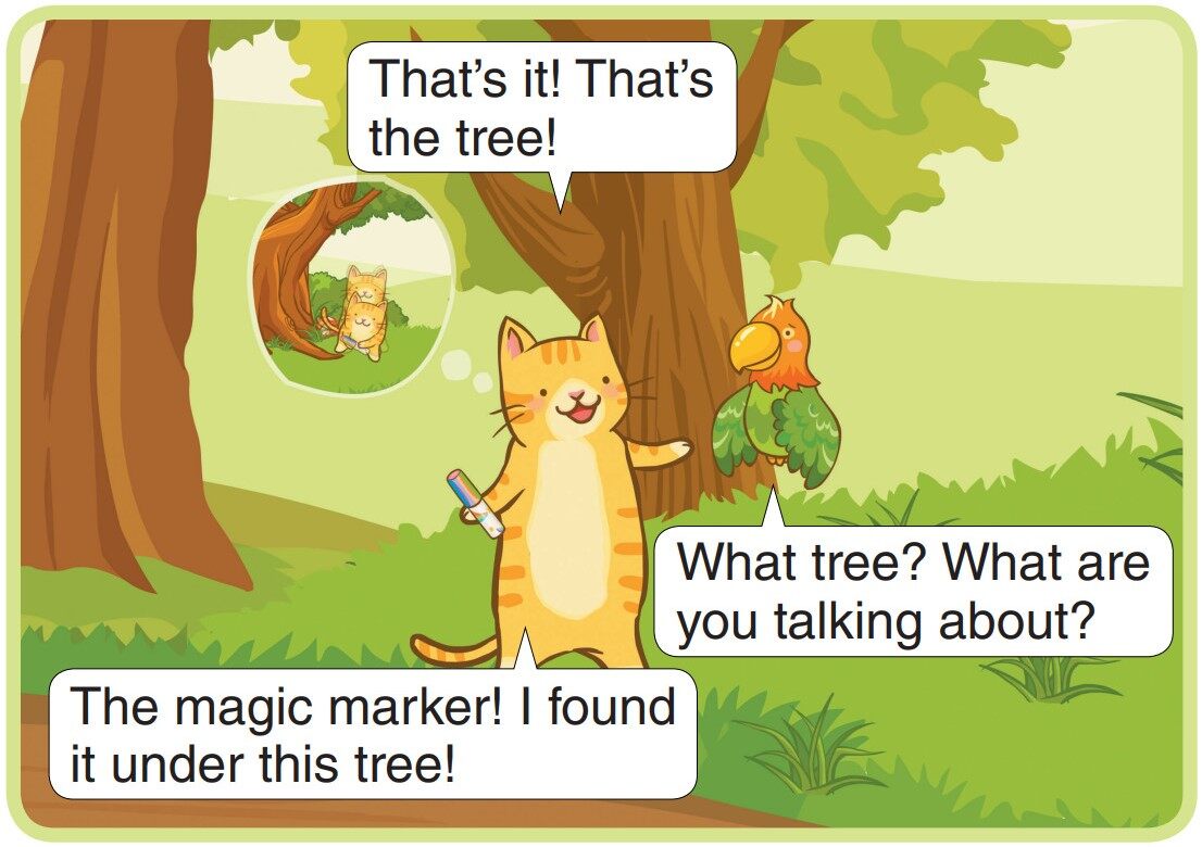 Under the Tree绘本故事第5页