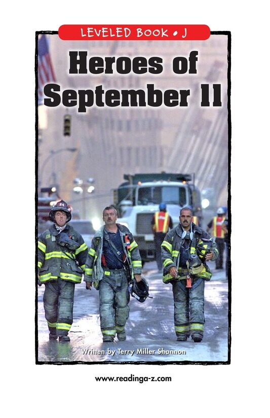 Heroes of September 11绘本故事第2页