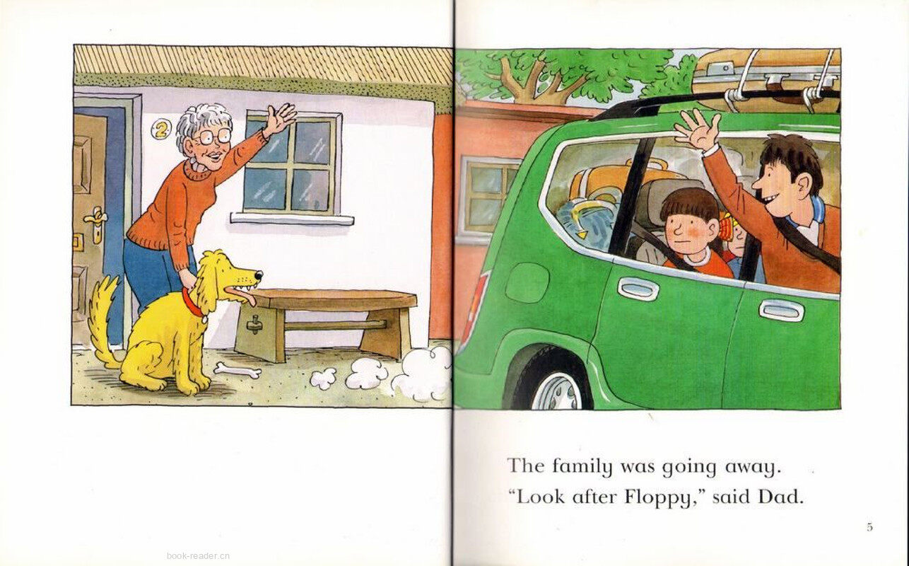 4A Looking After Gran绘本故事第3页