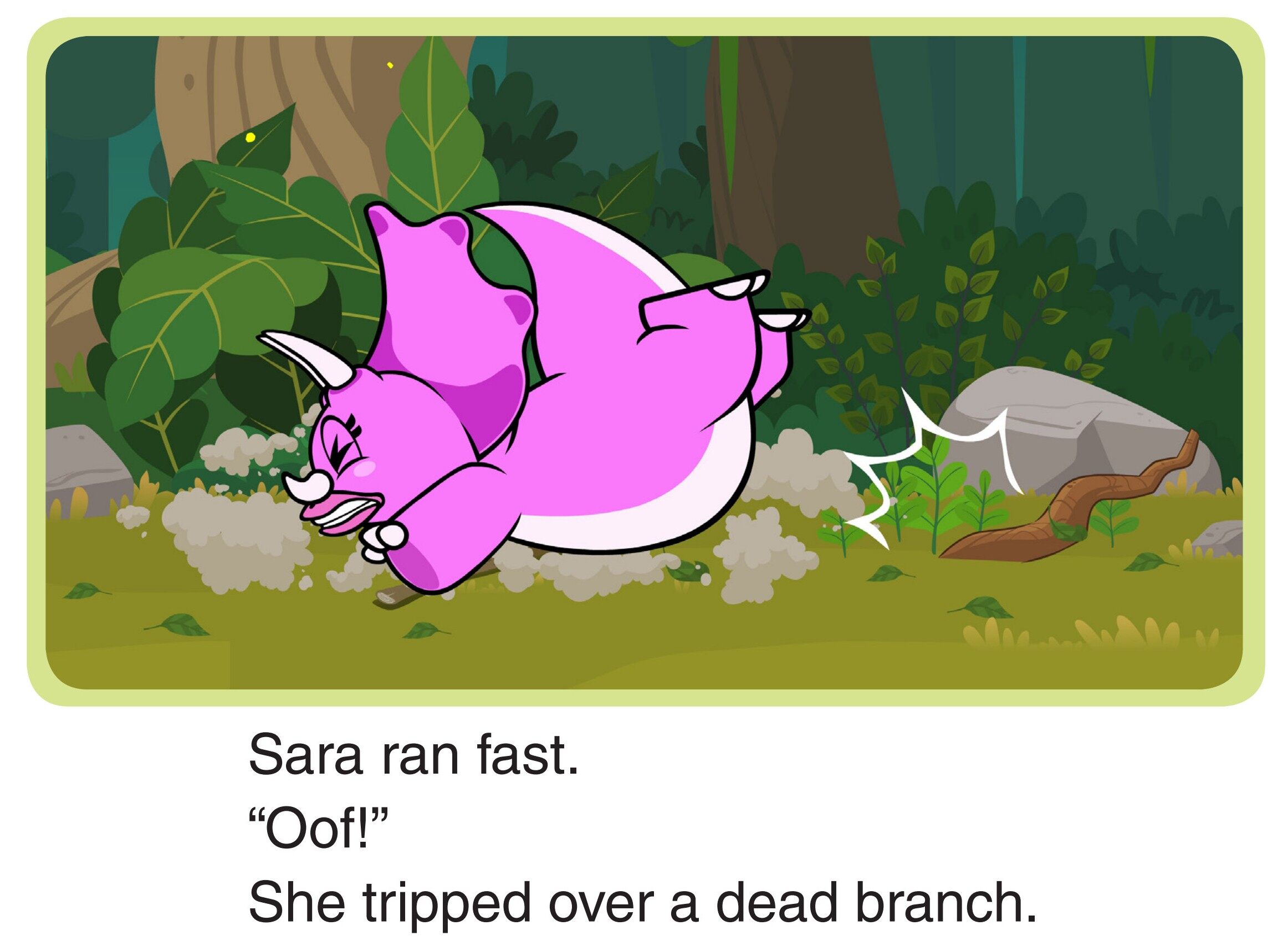 Playing Tag绘本故事第5页