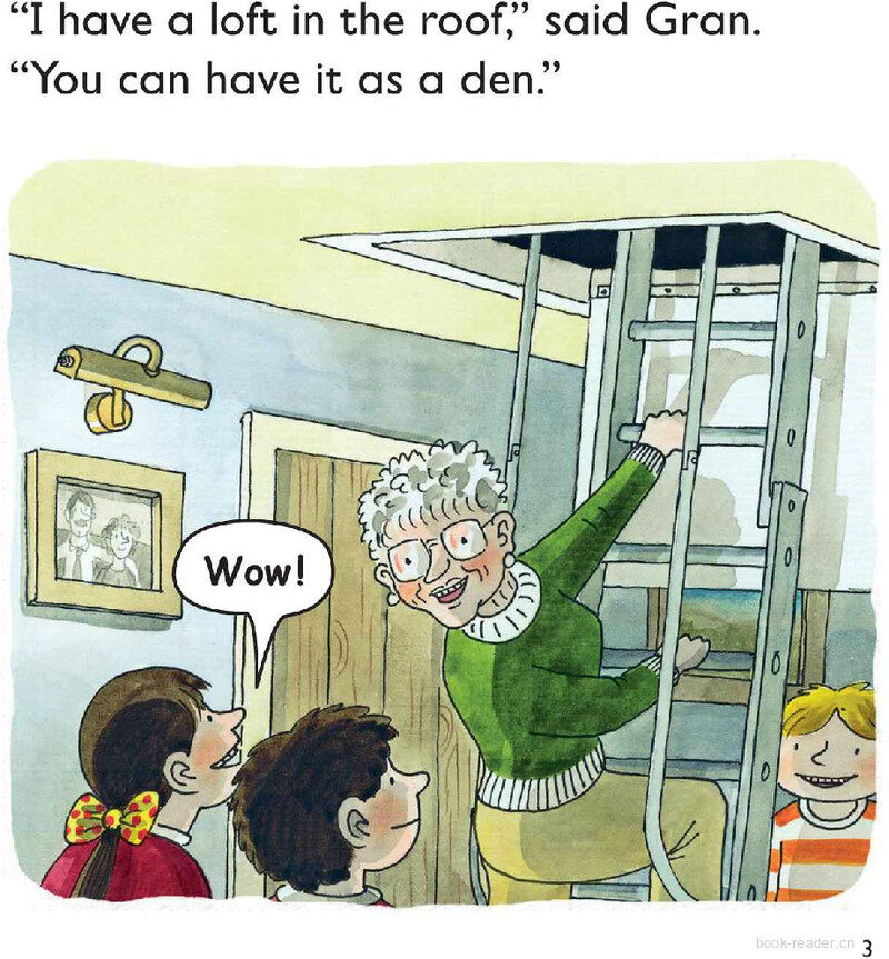 L4 Painting the Loft绘本故事第5页