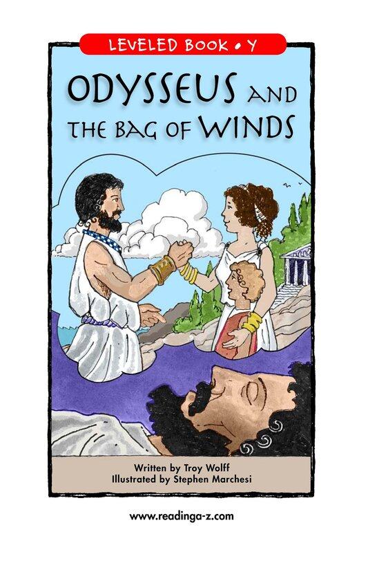 Odysseus and the Bag of Winds绘本故事第2页