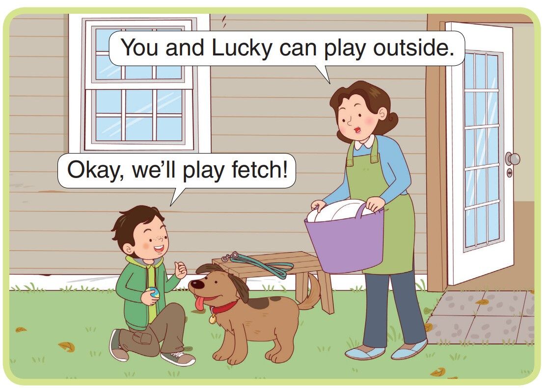 Fetch and Catch绘本故事第3页