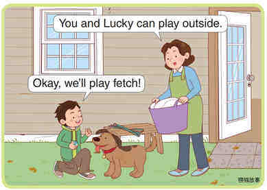 Fetch and Catch绘本故事第3页