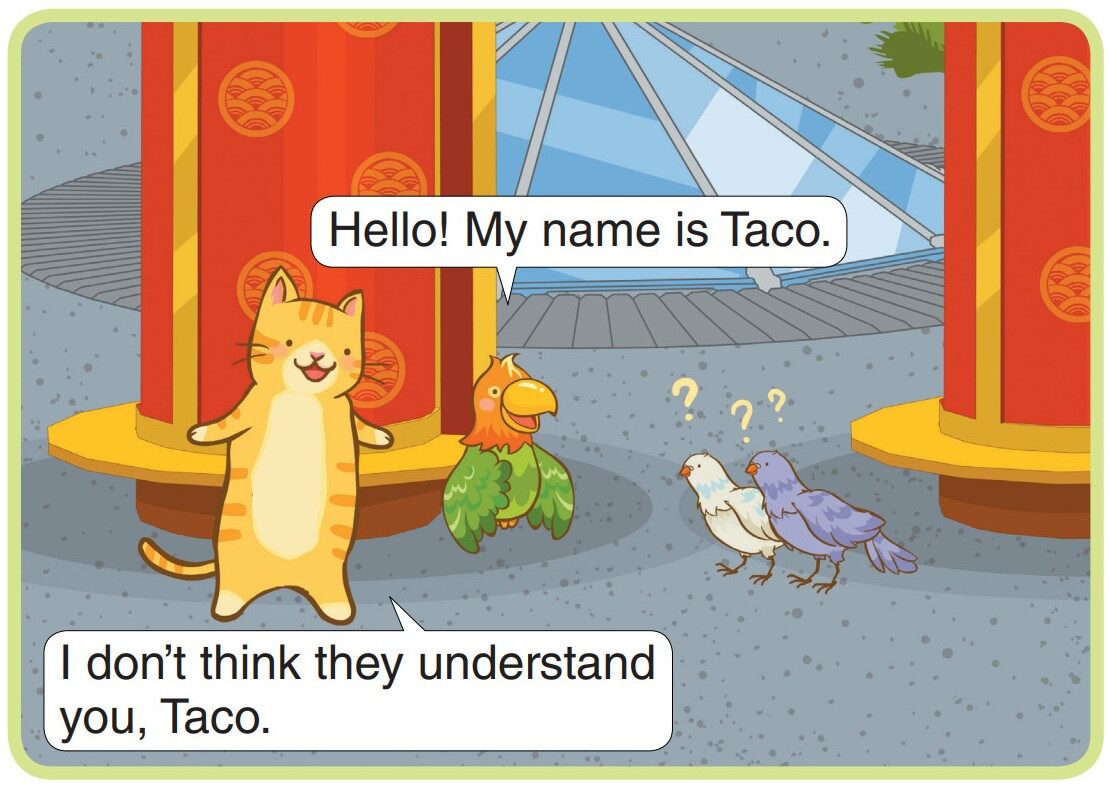 Do You Speak English绘本故事第5页