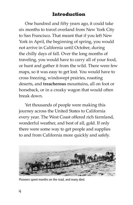 The Transcontinental Railroad绘本故事第3页