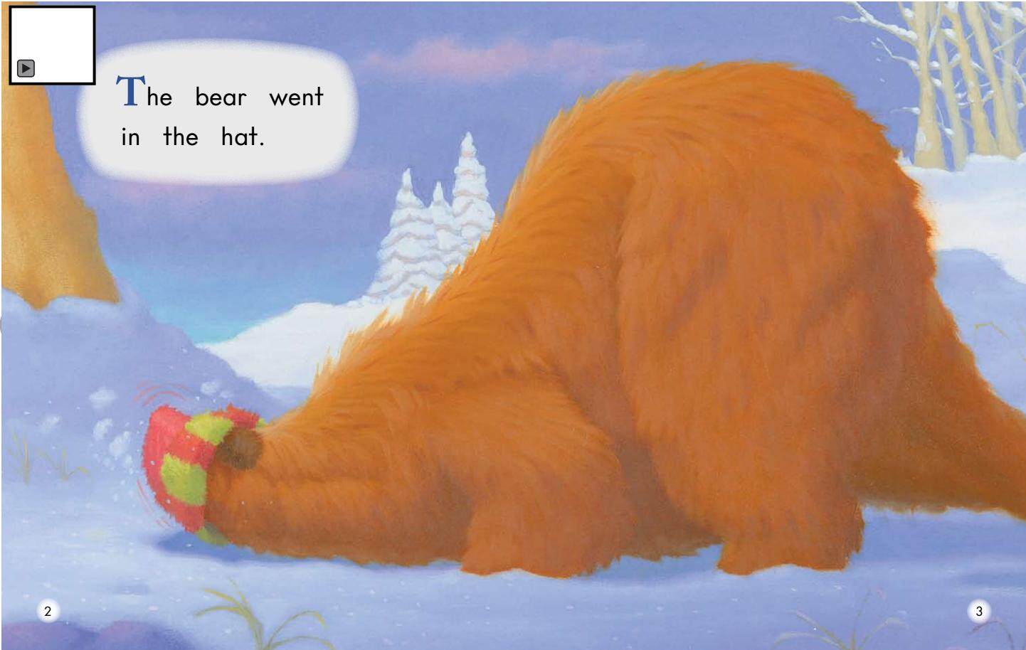 The hat绘本故事第3页