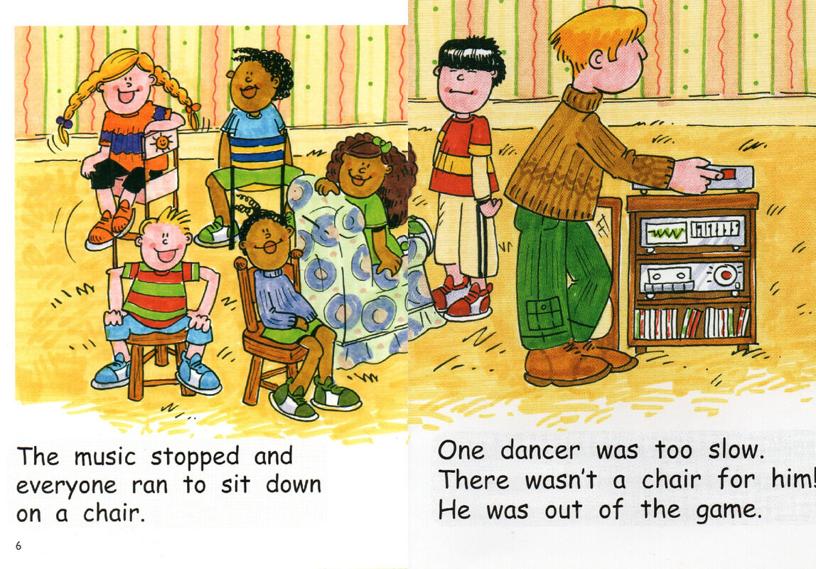 Musical Chairs绘本故事第5页