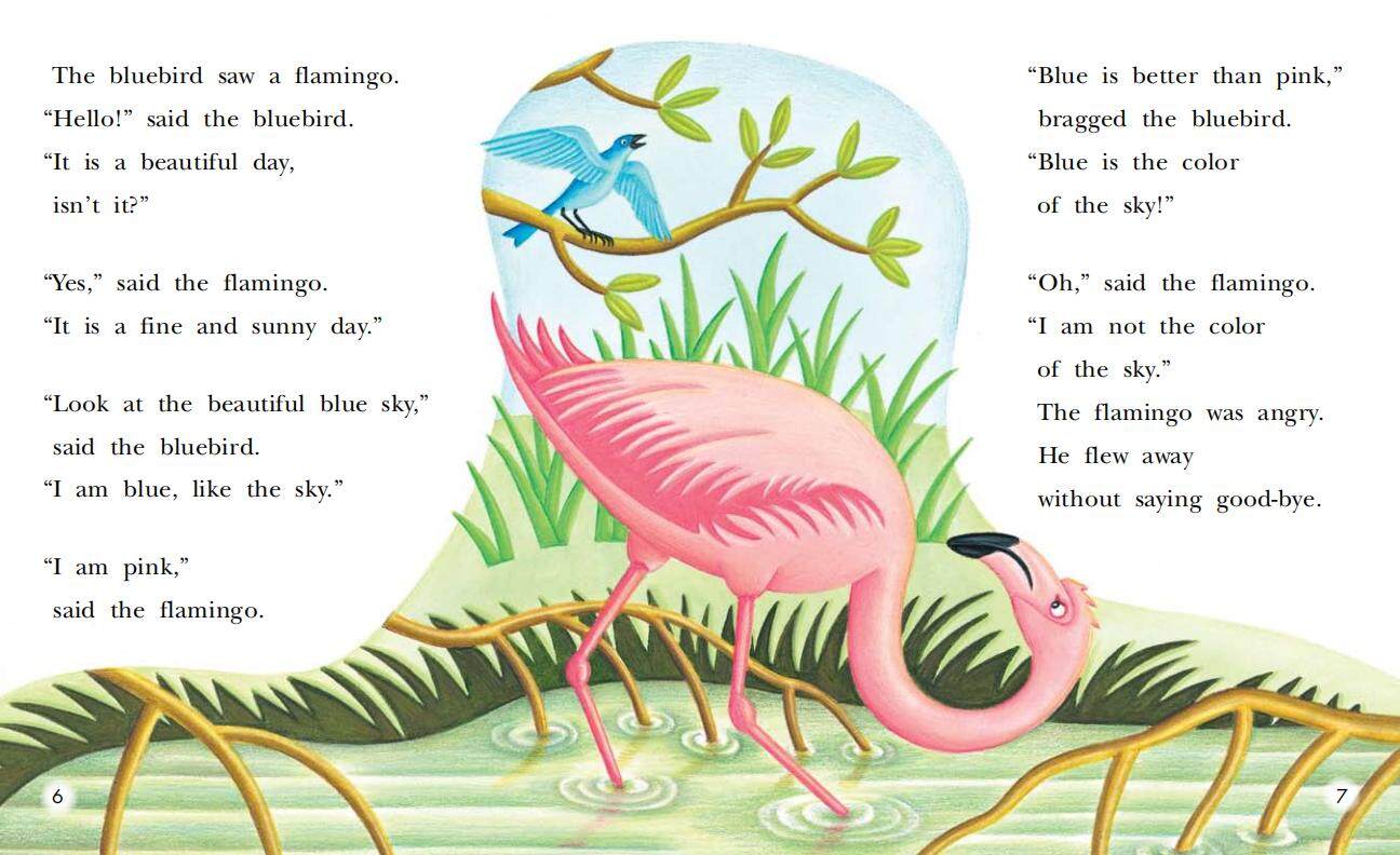 The Wise Blackbird绘本故事第5页