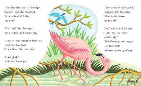 The Wise Blackbird绘本故事第5页