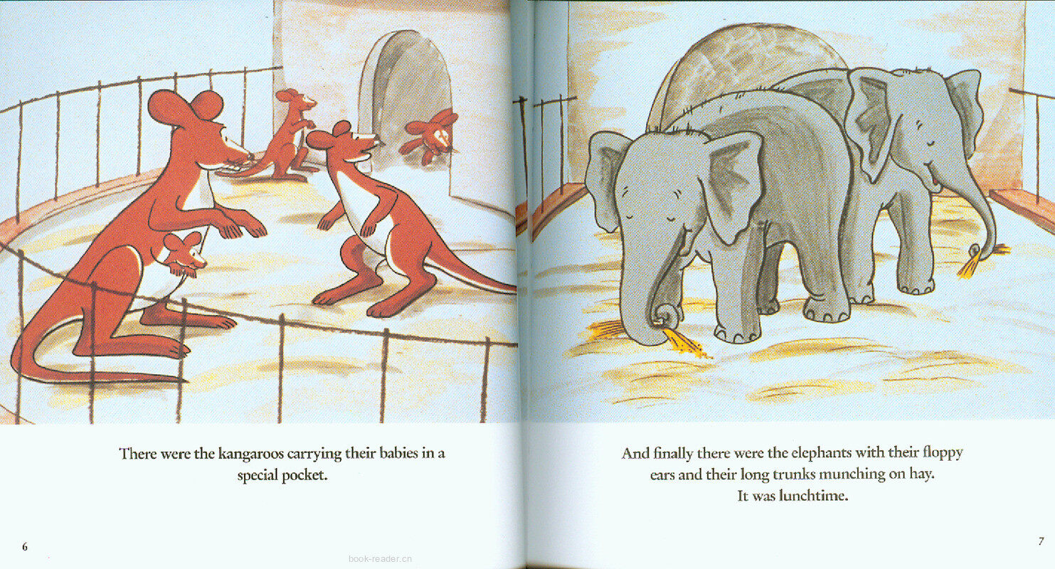 Curious George Visit the Zoo绘本故事第5页