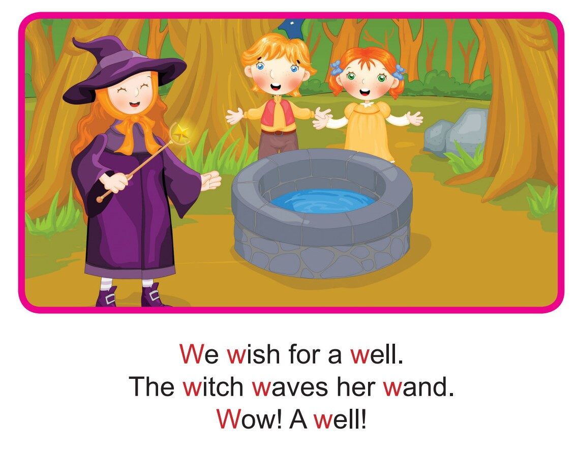 'W' words -  We Wish绘本故事第3页