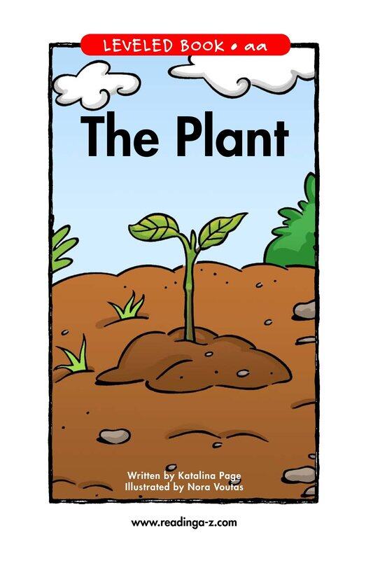 The Plant绘本故事第2页