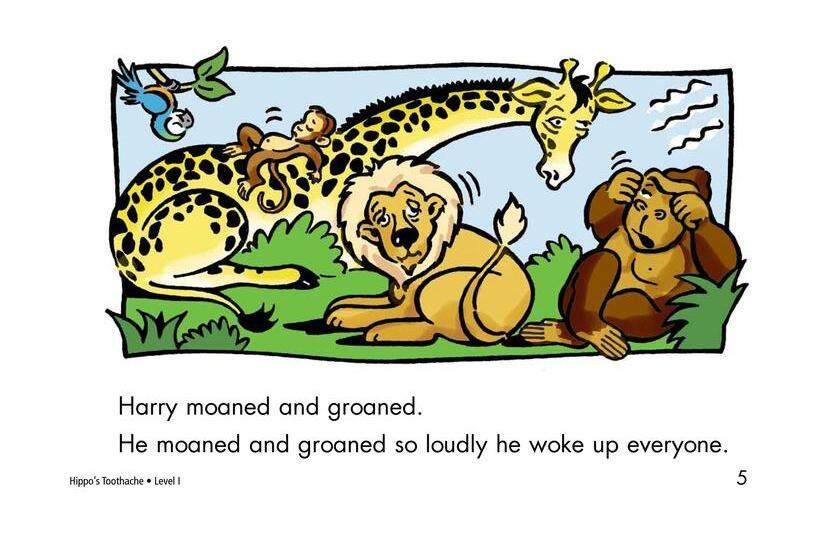 Hippo's Toothache绘本故事第5页