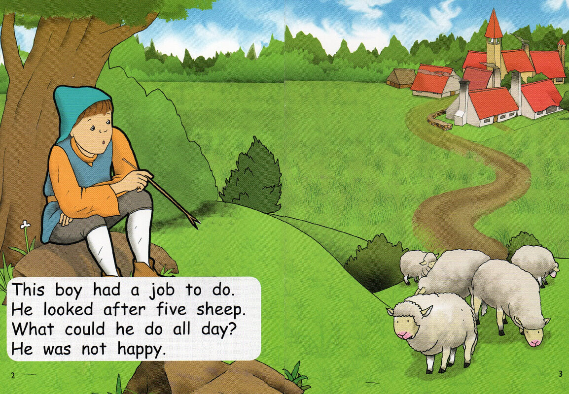 Don't Cry Wolf绘本故事第3页