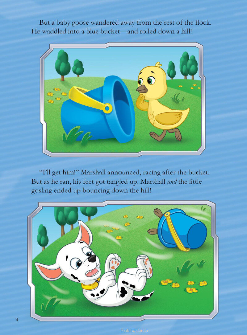 Marshall to the Rescue!绘本故事第5页