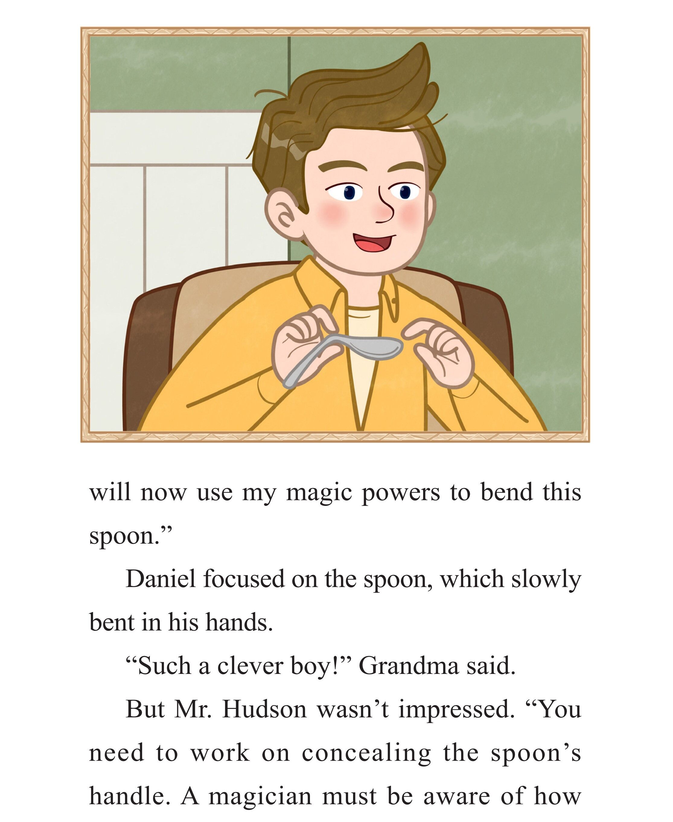 A Magician’s Secrets绘本故事第3页