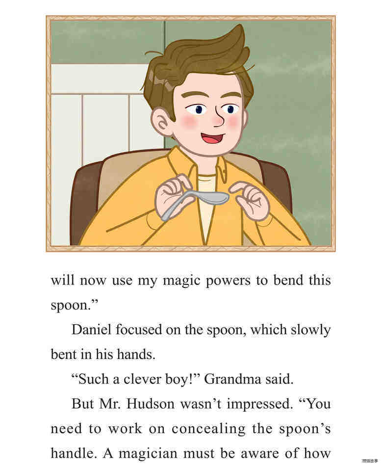 A Magician’s Secrets绘本故事第3页