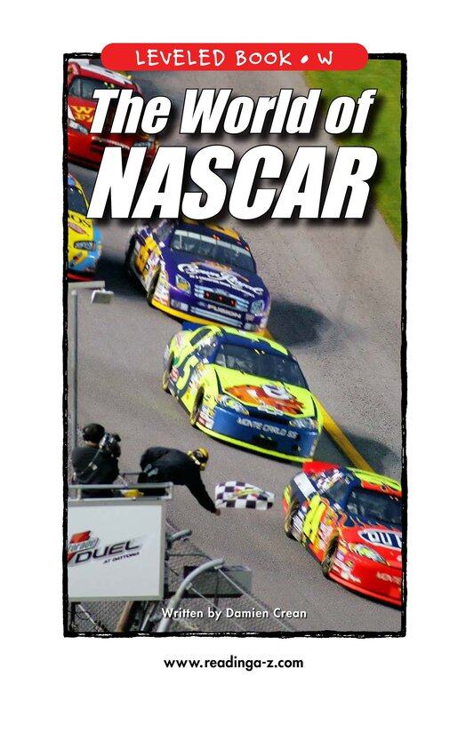 The World of NASCAR绘本故事第2页