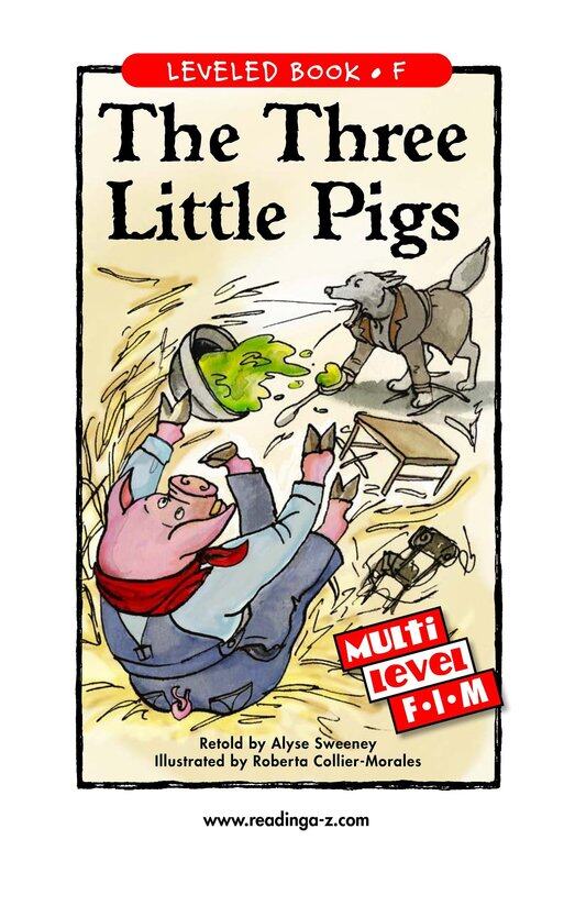 The Three Little Pigs绘本故事第2页